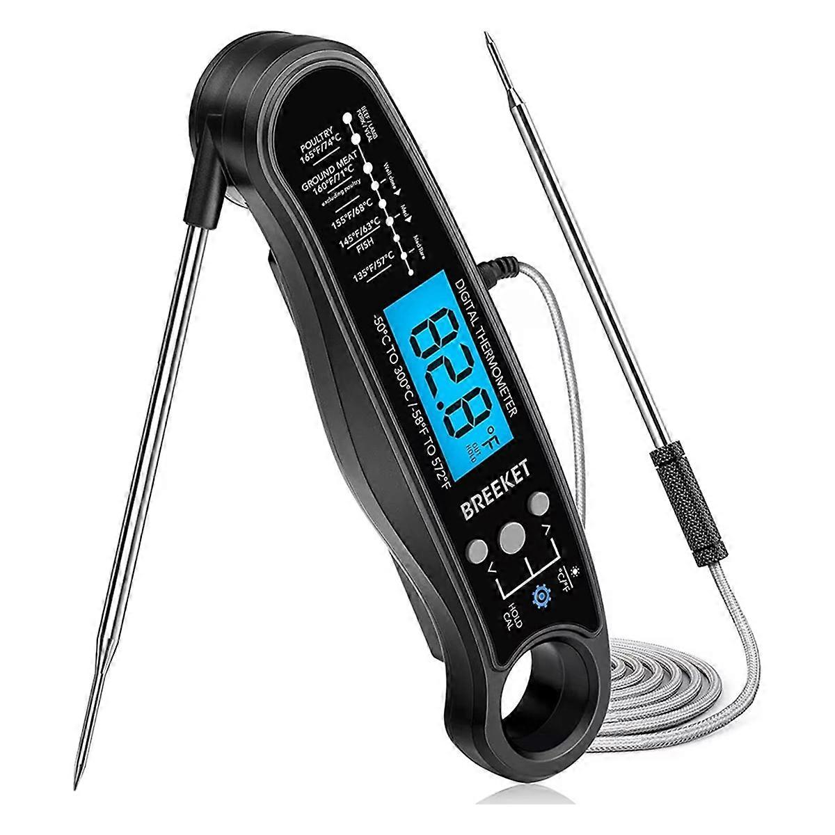 Kitchen Digital Thermometer Instant Read Meat Oven Thermometer