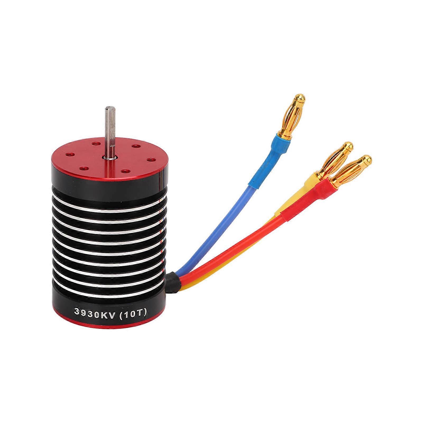 F540 3930kv Multi Protection CNC Machining Good Heat Dissipatio Brushless Motor for 1/10 RC Car