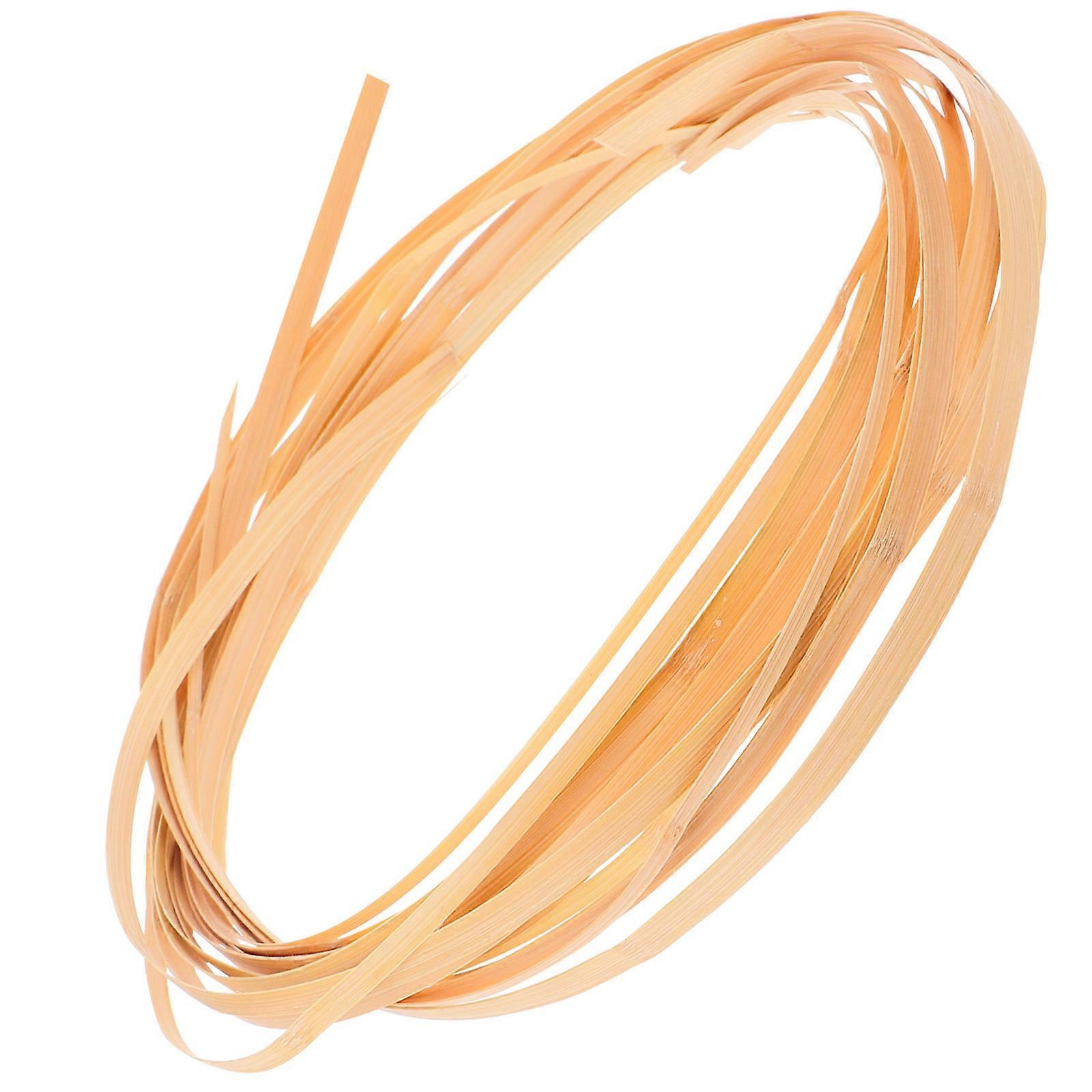 Wood Strips for DIY Use Durable and Versatile Beige Wood Craft Supply for Basket Weaving and Decor