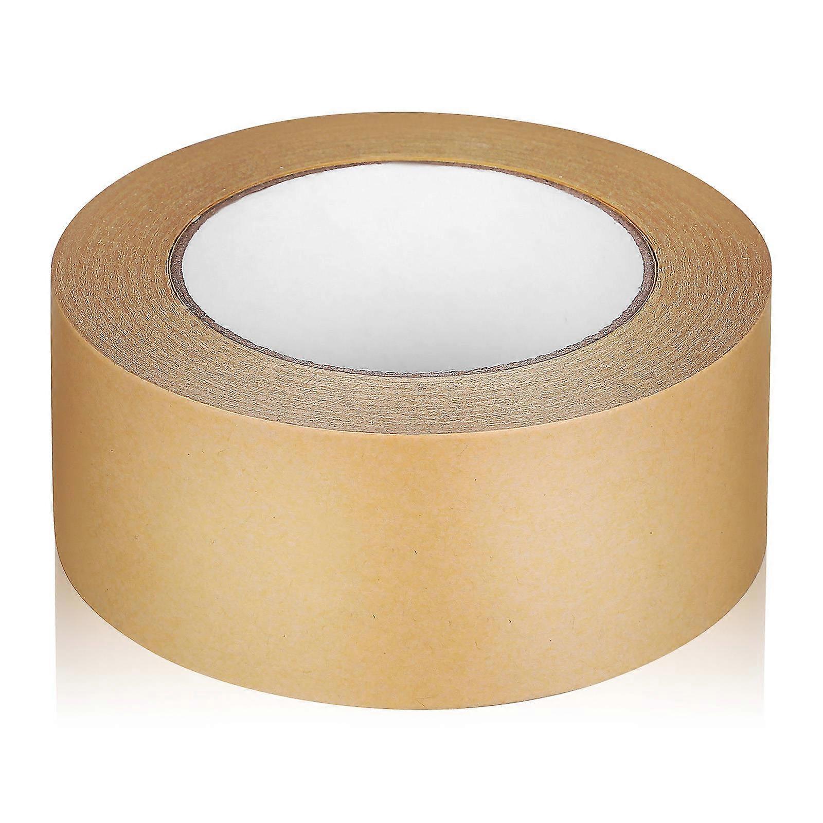 Kraft Paper Tape for Packaging with Strong Adhesive 1 Roll Brown Writable Tape