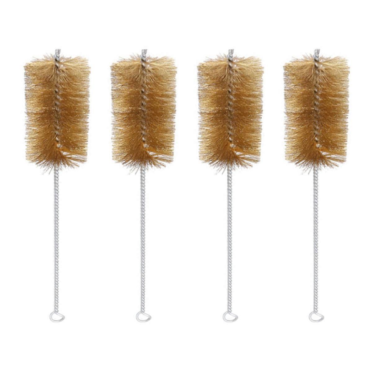 Copper Wire Pipe Chimney Cleaning Brush Long Handle Copper Wire Brush