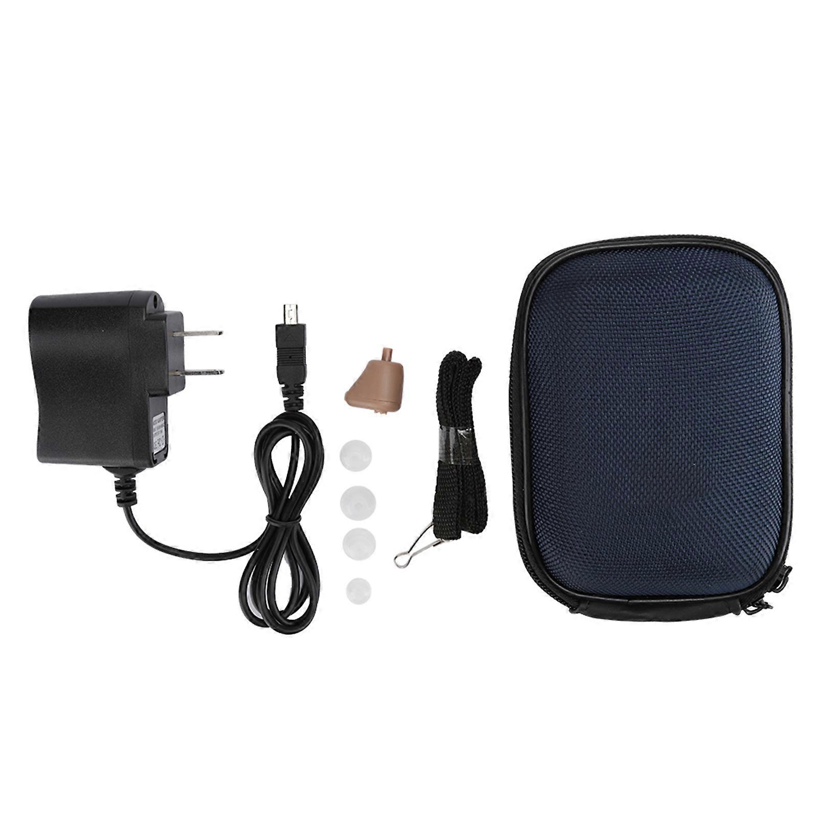 Mini Pocket Hearing Aid Rechargeable Elderly Ear Sound Amplifier