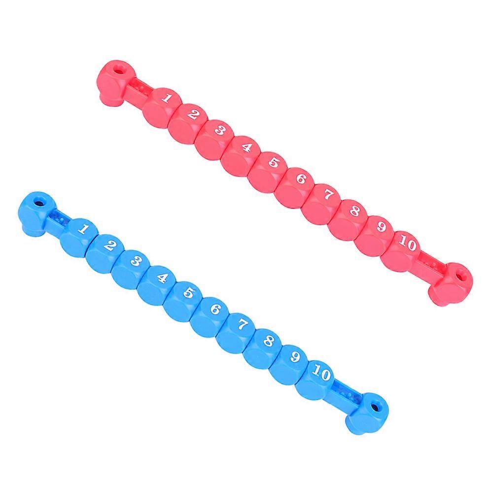 Score Keeper Foosball Scoring Unit Device Players Red 30x2cm Counting Scores 2Pcs