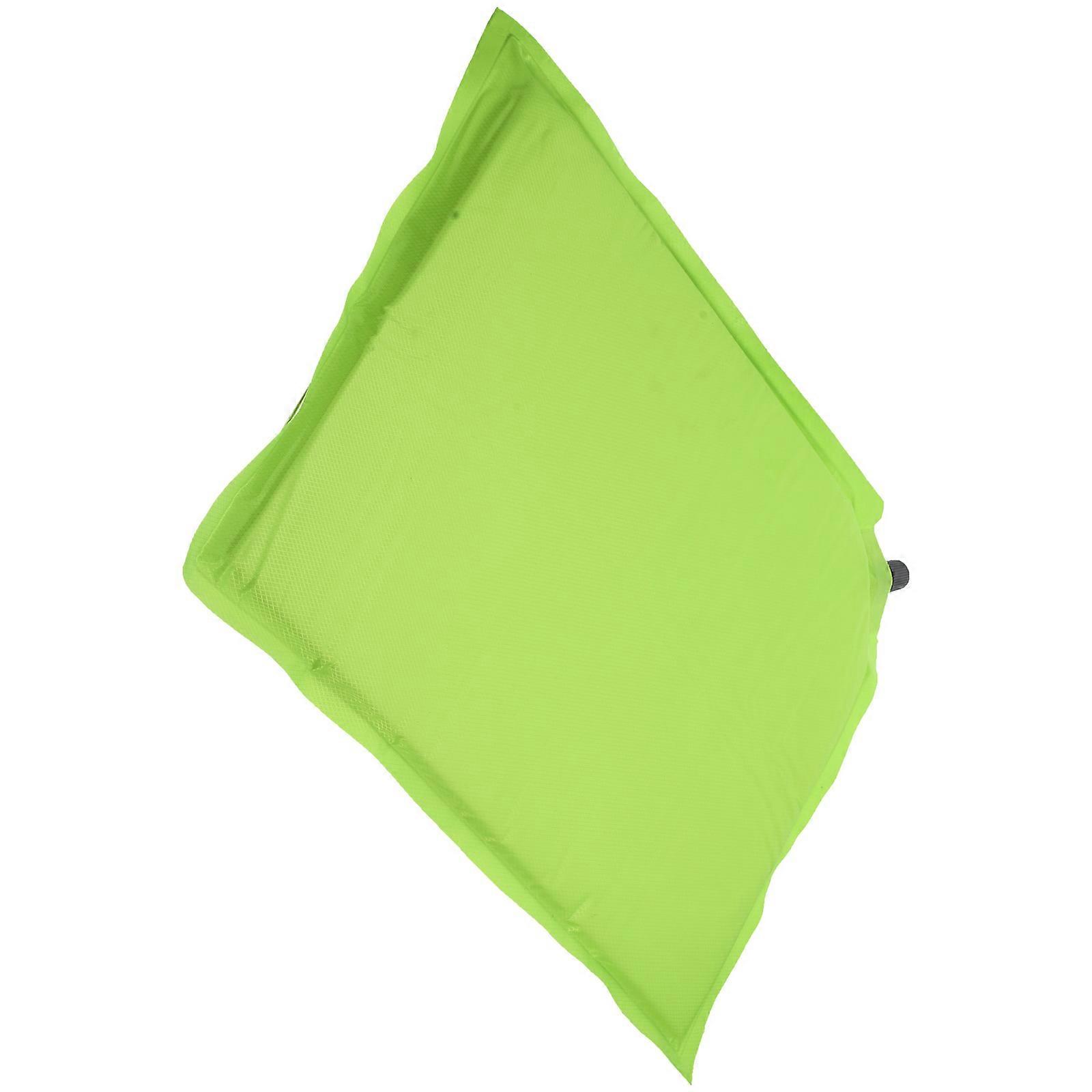 Self Inflating Camping Pad Inflator Free Rectangular Waterproof Green Hiking Sporting Events 15.72x11.79in 1Pack