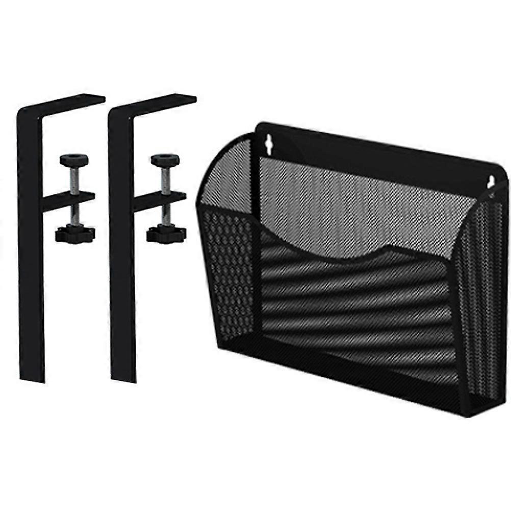 Wall Hanging File Organizer Mesh Design Document Holder Minimalist Storage 33.00X31.00X8.50cm 1Pack