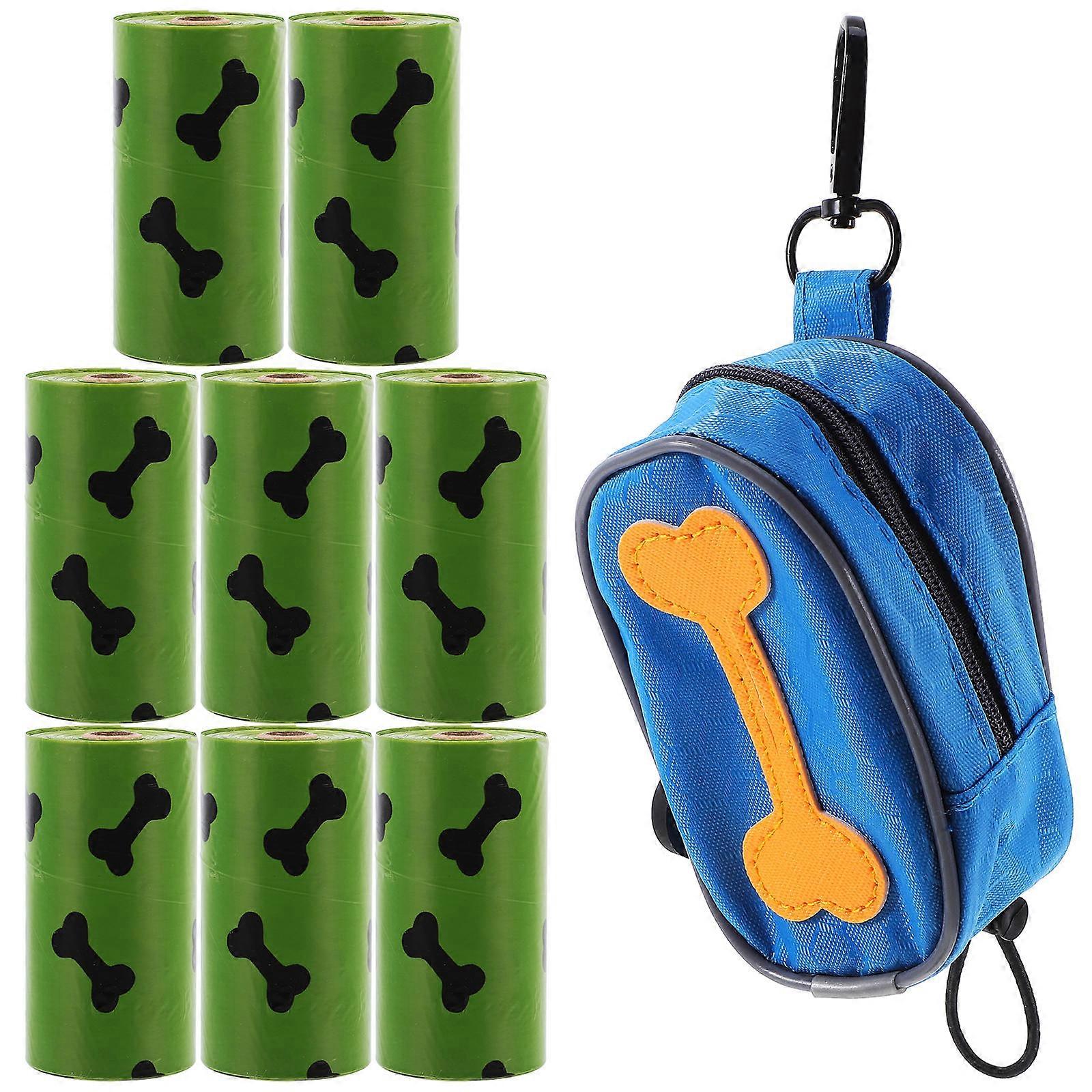 Doggie Waste Bag Holder Pet Owners Compatible With Leash PE Material Pre-Breakpoint .50X5.00X6.50cm 1Set
