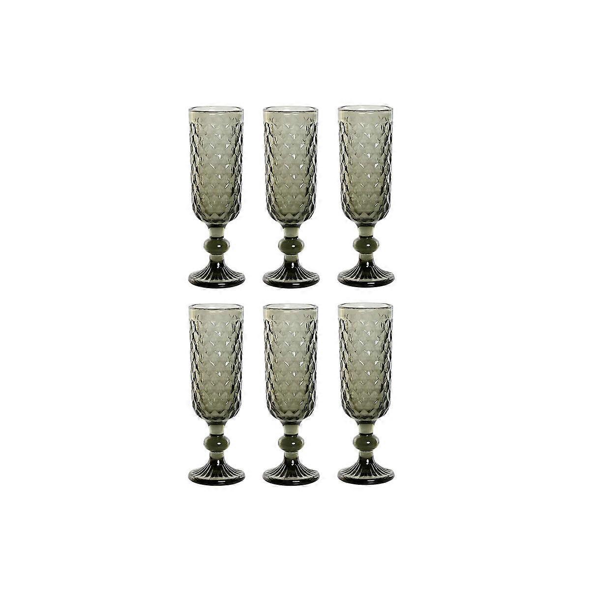 Set of cups Home ESPRIT Crystal 150 ml (6 Units)