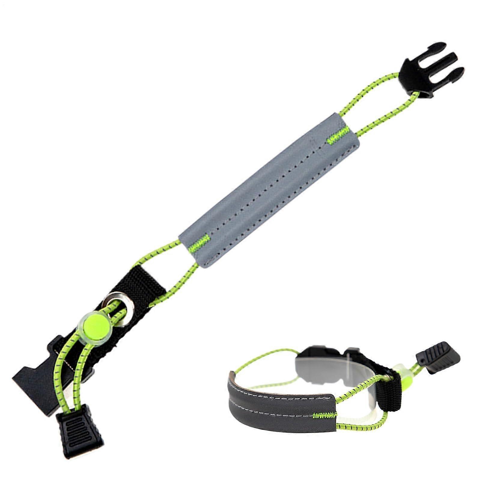 Reflective running gear, pants leg straps for cycling, adjustable elastic reflective straps.