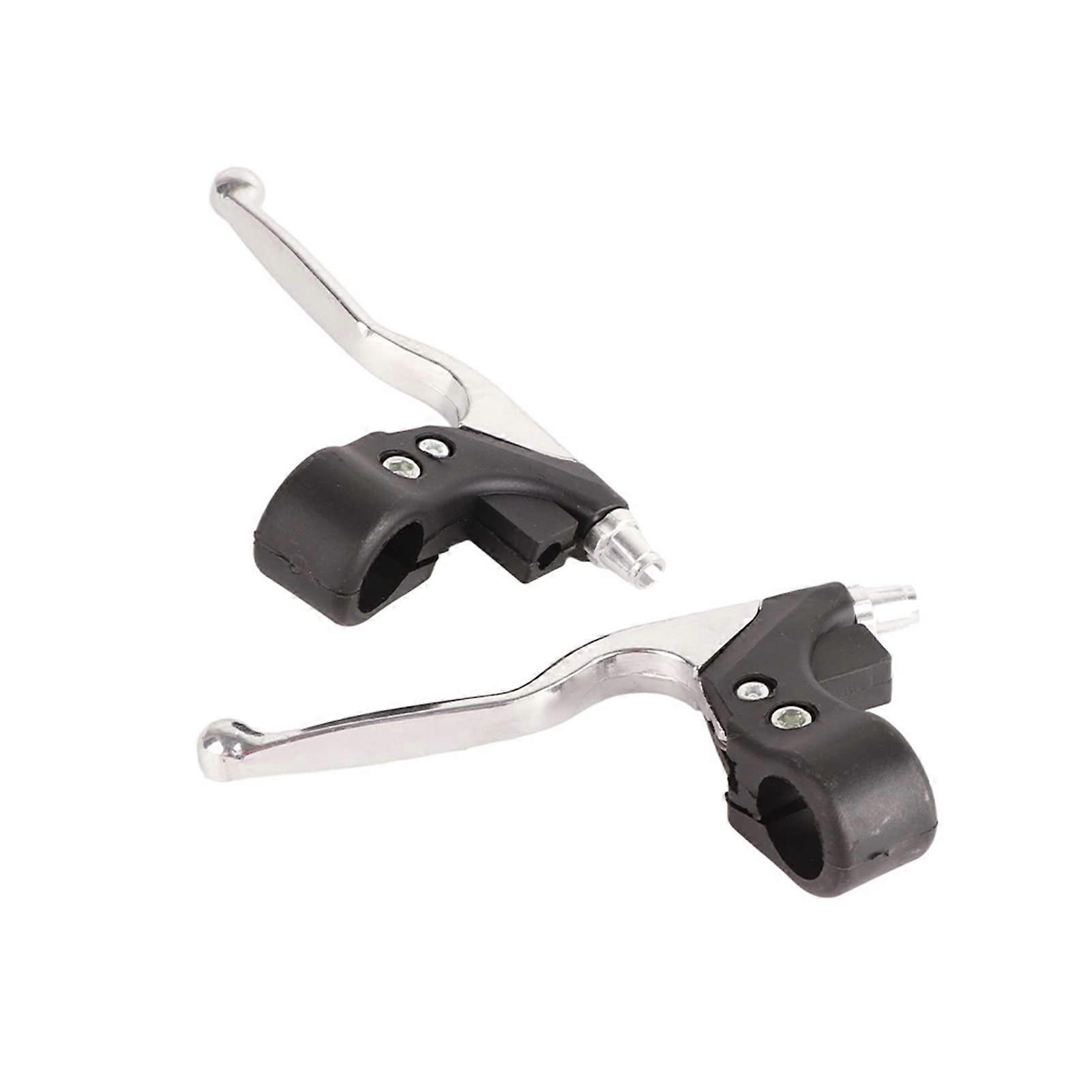 Universal Aluminum Alloy Brake Lever Set for Mini Pocket Dirt Bike ATV with 22mm 7/8Inch Handlebar Compatibility, Lightweight and Easy Installation