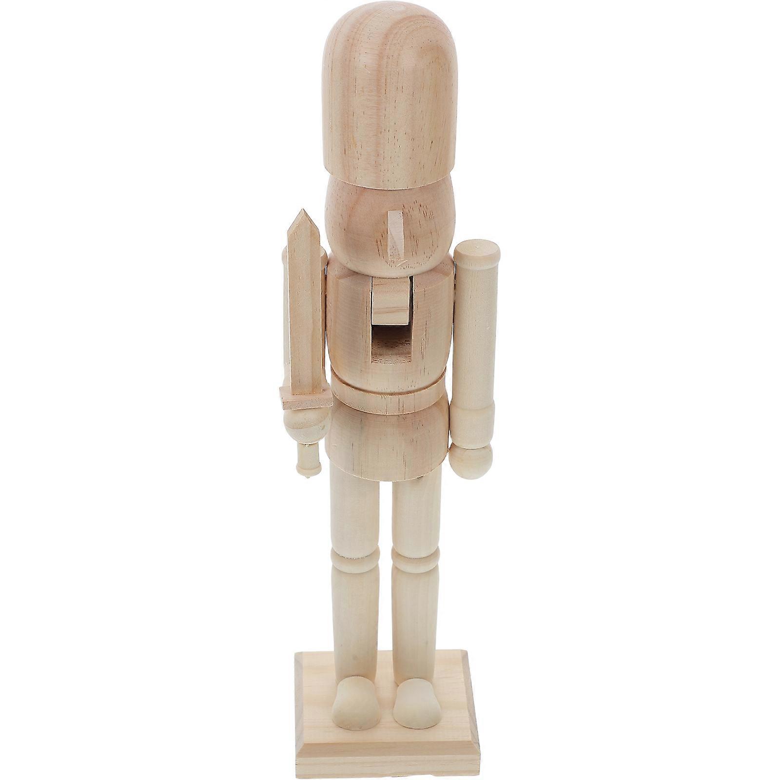 The **DIY Unfinished Nutcracker Figurine** is a fun and creative holiday craft project that’s perfect for families, beginners, and anyone looking to