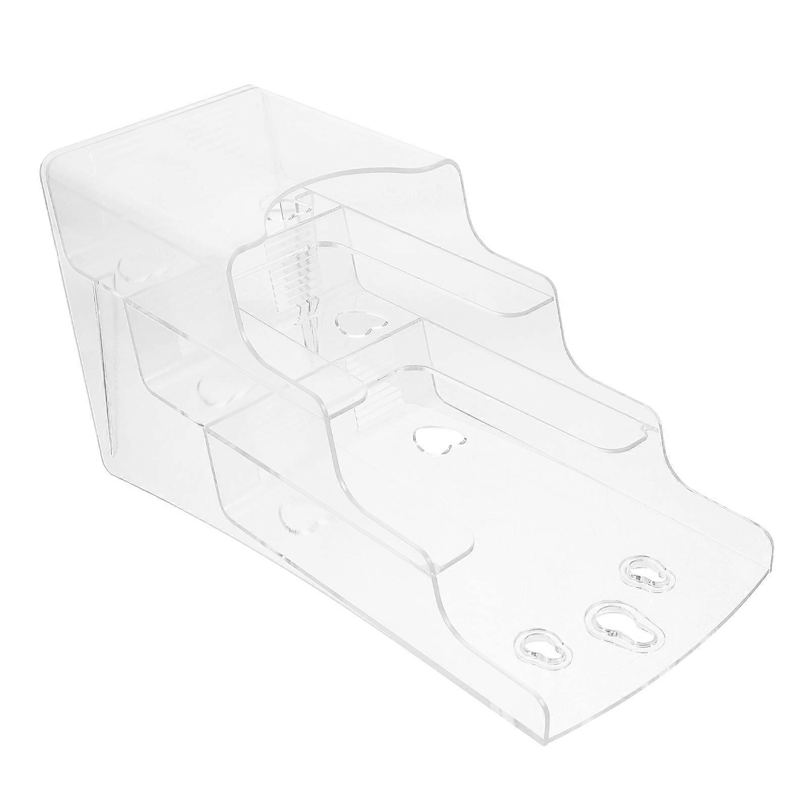 Document Holder Stand Acrylic Brochure Holder Trade Shows Foldable Design Transparent 1Pack