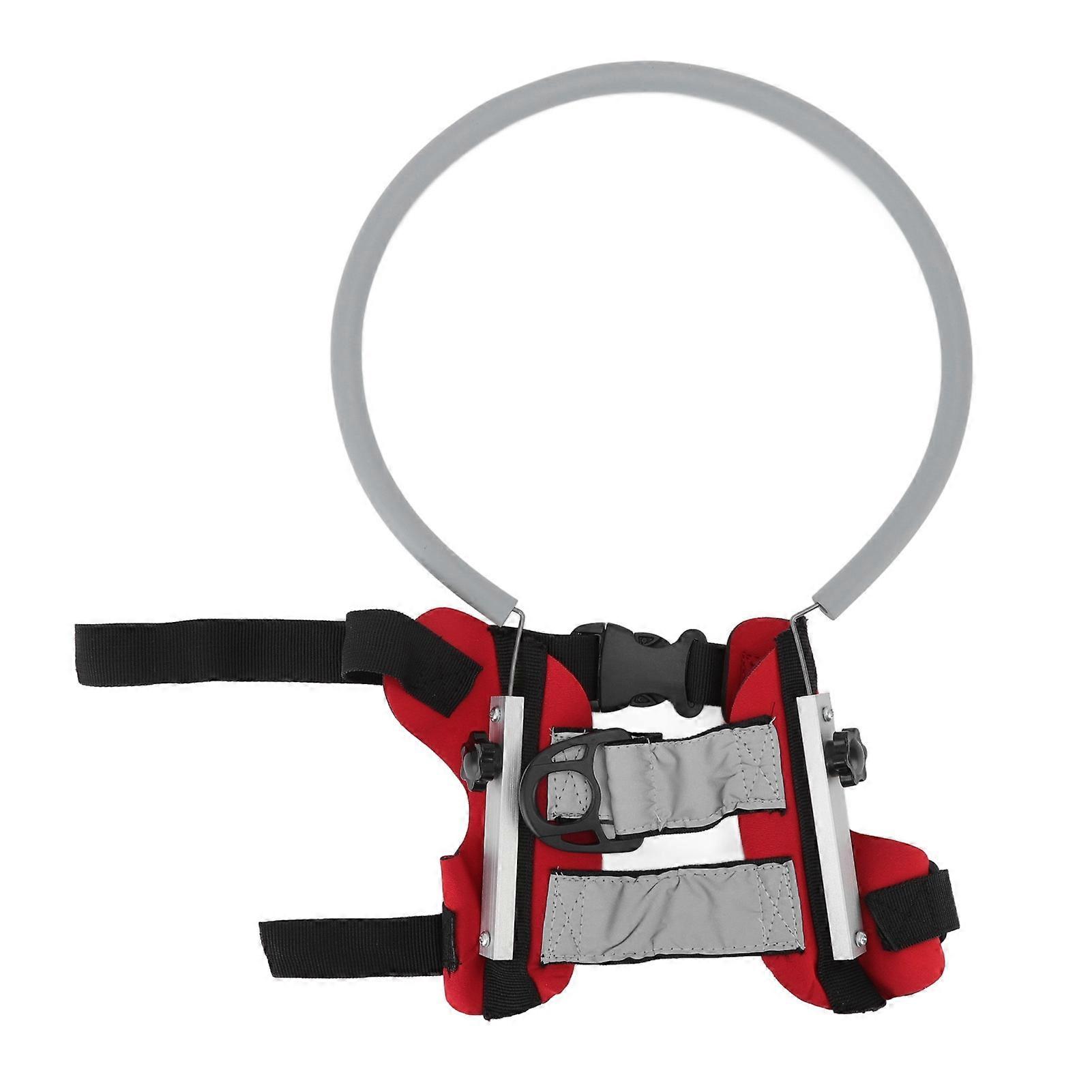 Reflective Pet Harness, Lightweight and Convenient, Anti-Collision, for Blind Dogs and Cats, Red, Diameter 22 cm, 4-10 kg, 8.8-22 lbs