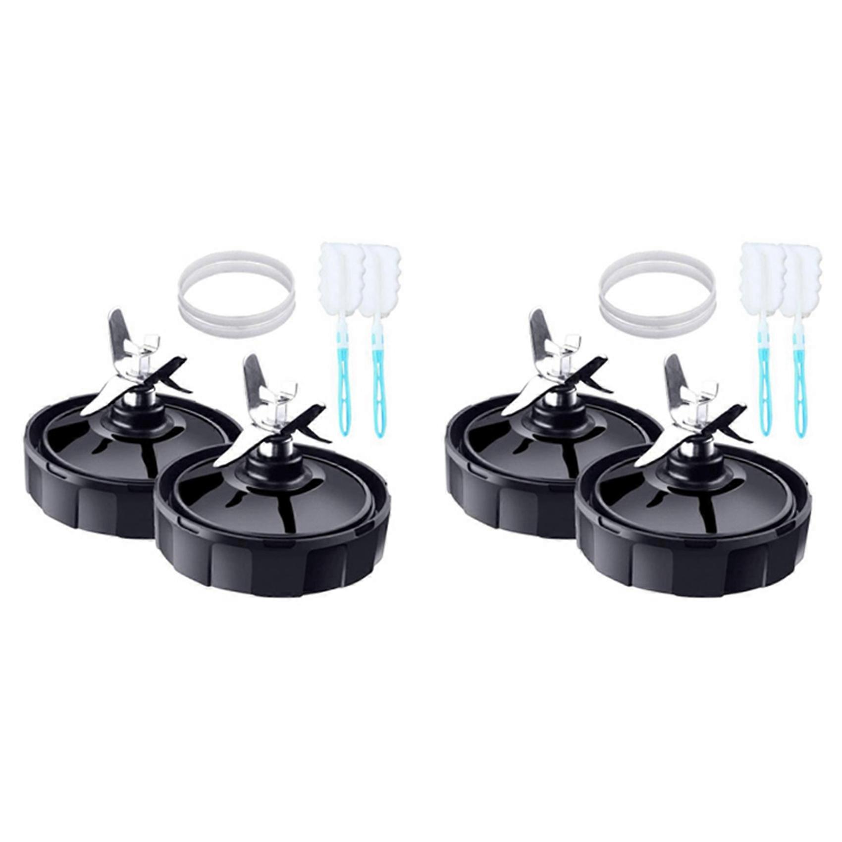 4x 7 Fins Extractor Blades for Blender,Extractor Blade for Auto IQ BL682 BL480 BL640 NN102,Etc