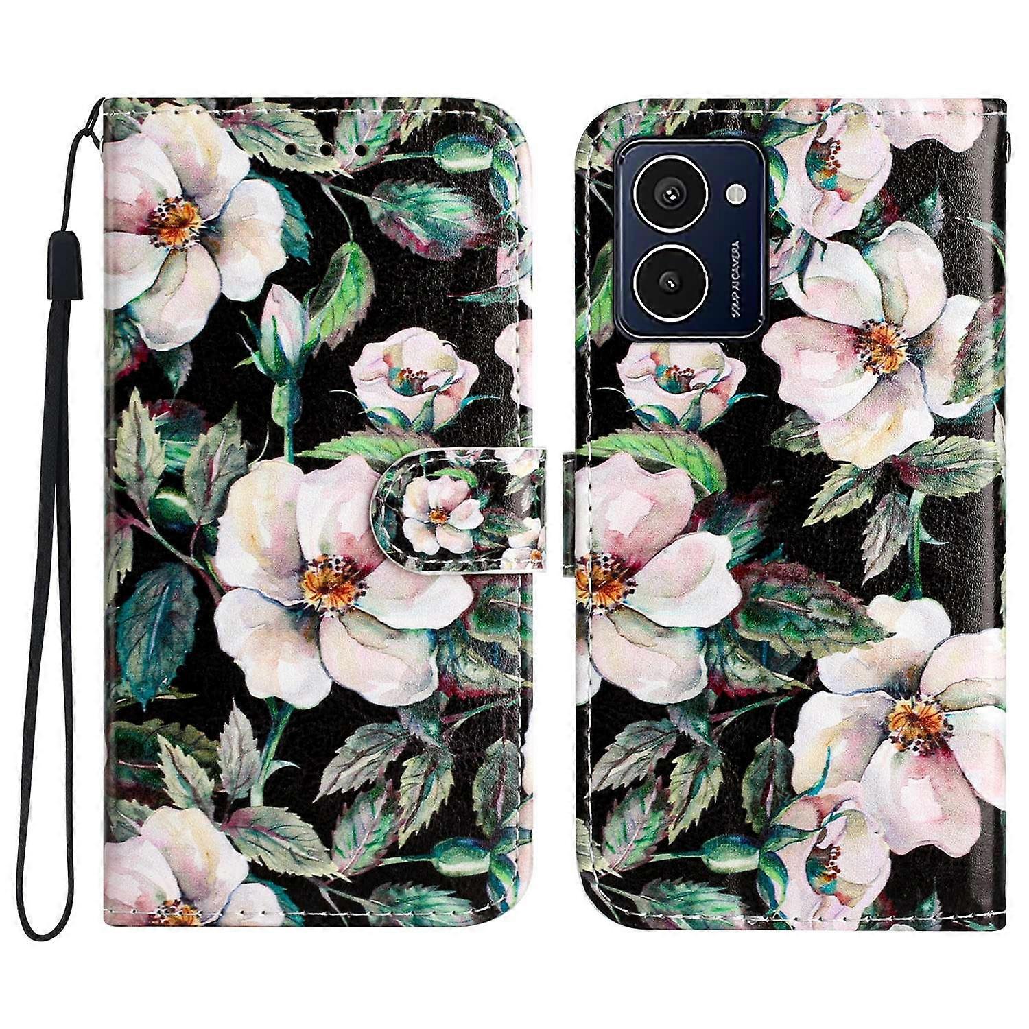 For HMD Pulse Pro Case Printed Pattern Design Leather Phone Cover
