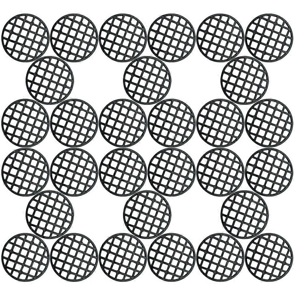 Bonsai Pot Bottom Grid Mat Mesh Root Rot Prevention Ceramic Basin 0.15cm Thickness 200Pcs