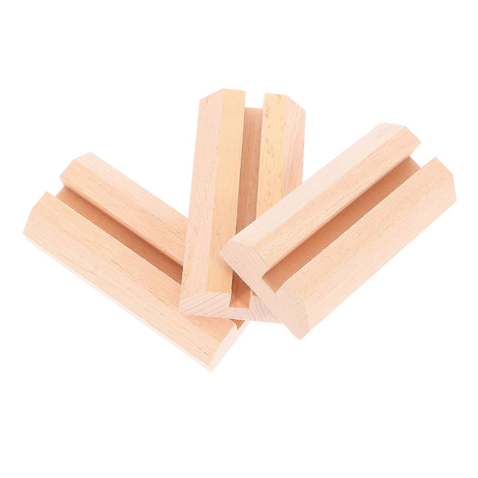 3pcs Rustic Place Card Holders Table Number Stands for Weddings Ceremonies Home Decor Support for Menu Cards Sign Displays Hotels Parties