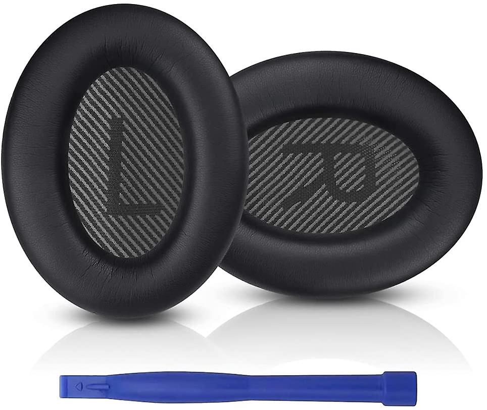 Earpads Compatible with Bose QuietComfort 35 II/QC35 Over-ear Headphones (Black)