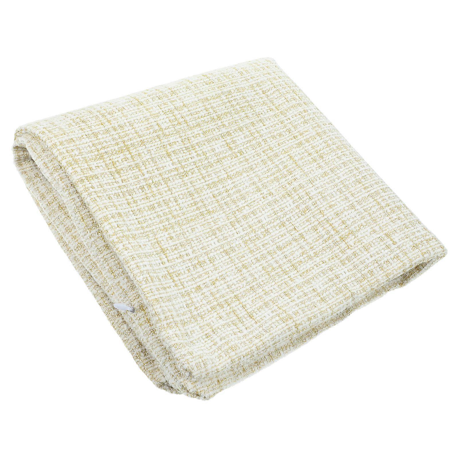 Beige Throw Pillow Cover with Craftsmanship and Simple Style for Daily Use Polyester