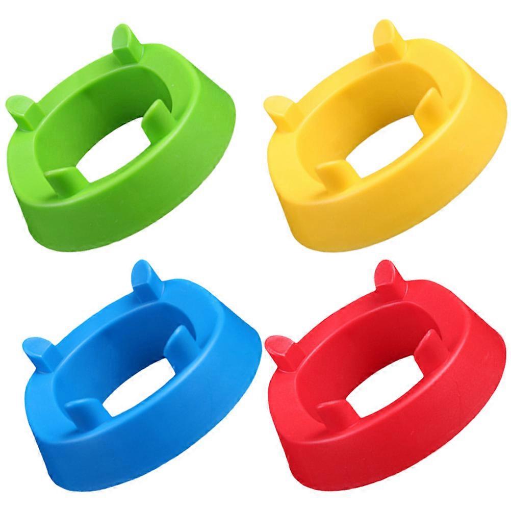 Assorted Color Sports Ball Stand for Storage Made of Durable PP Ideal for Football Basketball Soccer Volleyball 4pcs