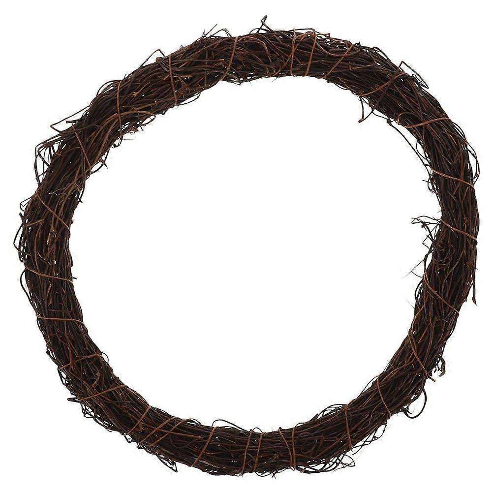 Rattan Wreath Frame DIY Wreath Circle Wreath Form Rings Natural Vine Wreath for DIY Crafts Making Wreath Form Decorative Wreath Frame for Home Decorat