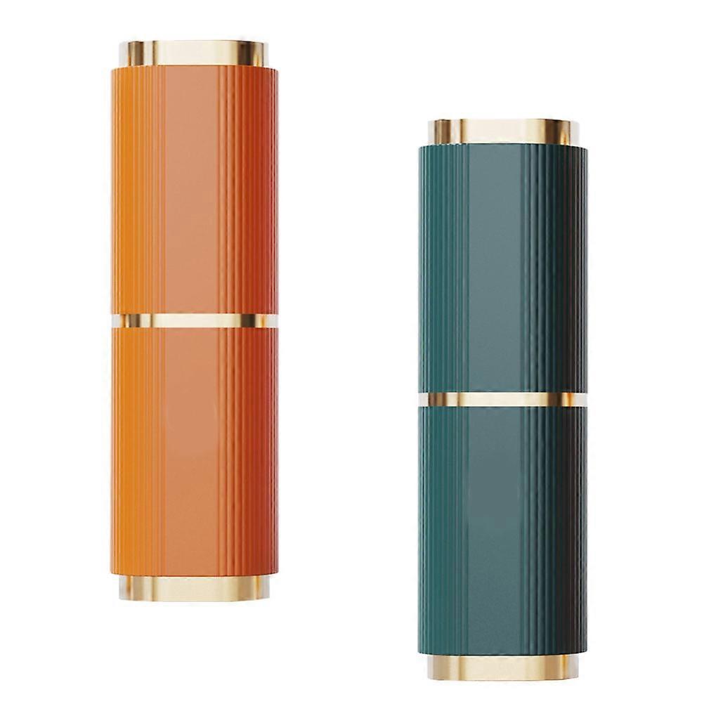 Portable Toothbrush Cases Toothbrush Toothpaste Holder PP Material Nordic 2Pcs