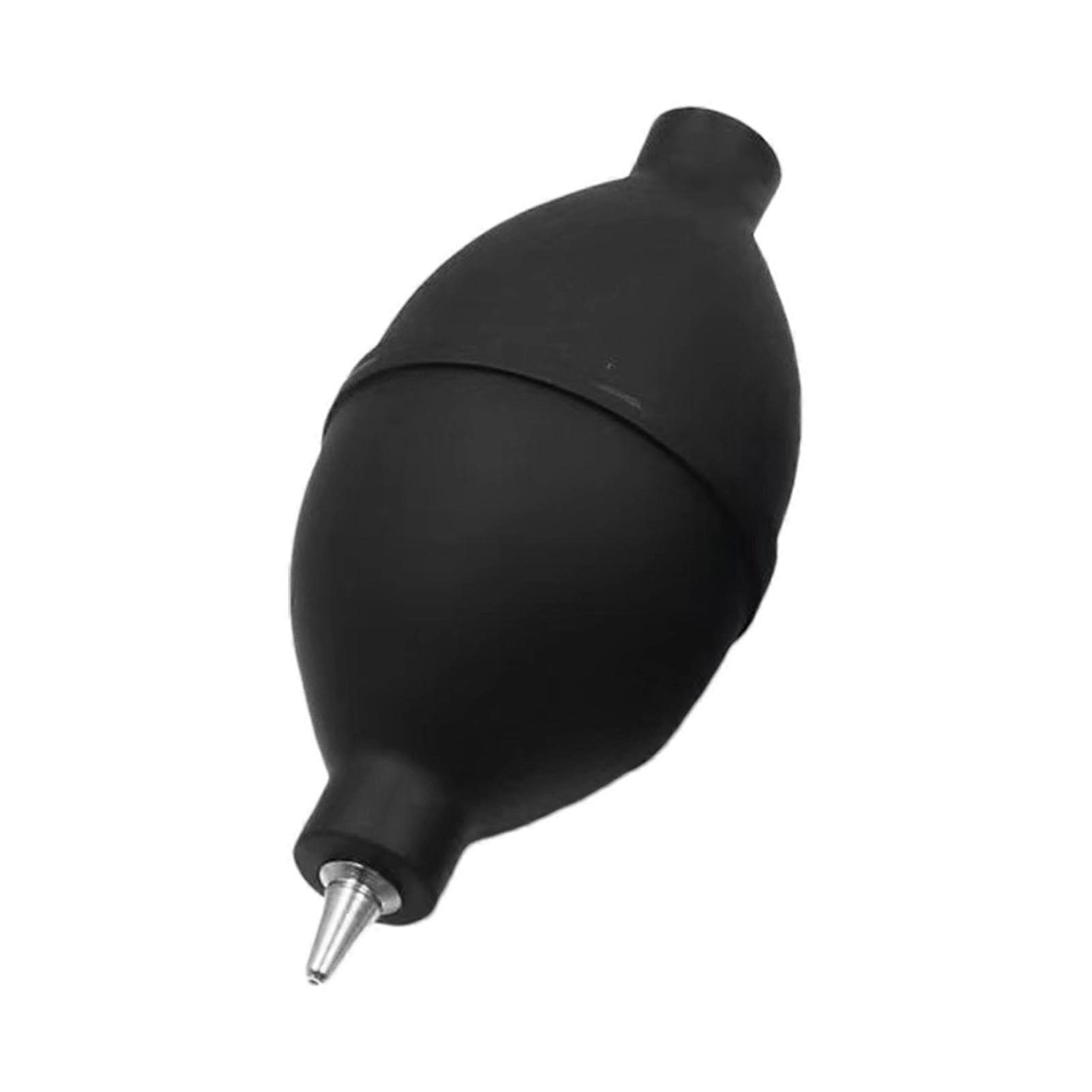 Soft Rubber Air Blower, Compressed Air Cleaner for PC, DSLR Camera Sensor/Lens/Filter Cleaning, Black