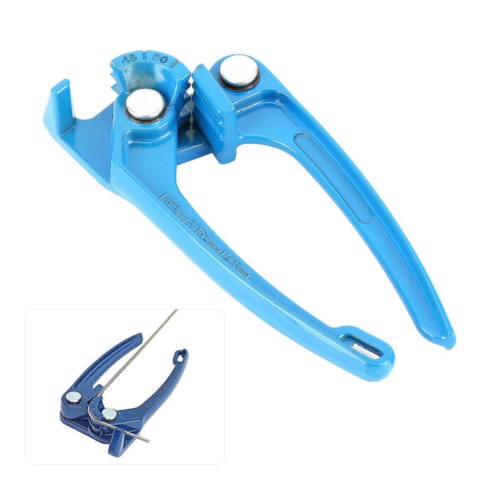 Manual Brake Line Angle Adjuster Pipe Bender Tool for Fuel Brake Pipe - Durable Steel, Adjustable Design, 1/4 Inch Compatibility