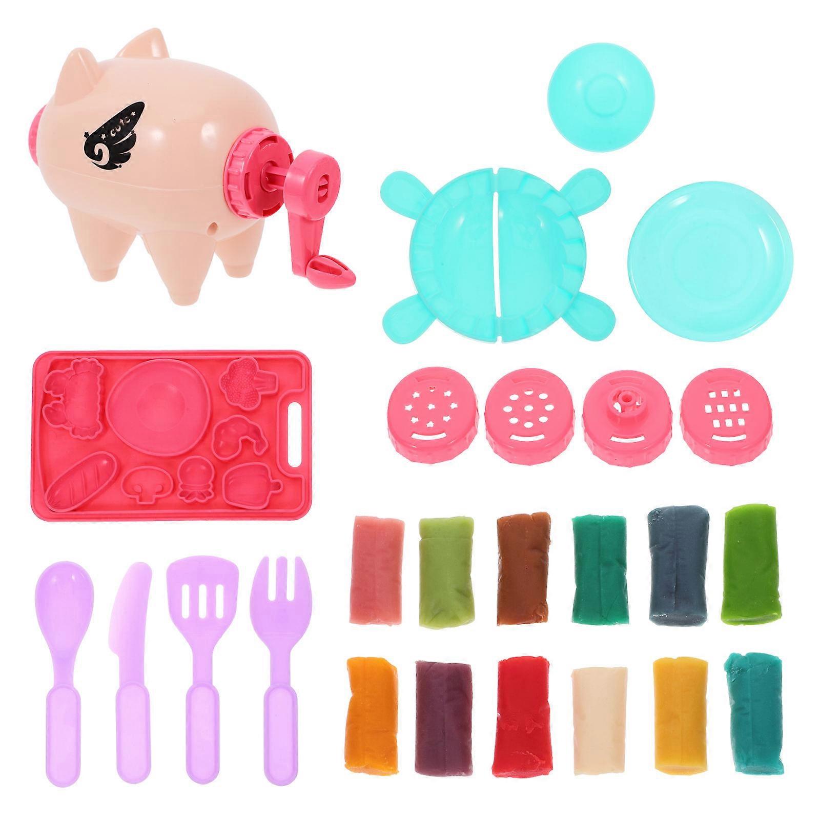 Children's Clay Tool Set Creative Design Moldable Shapes Ideal For Crafting Activities 1 Set