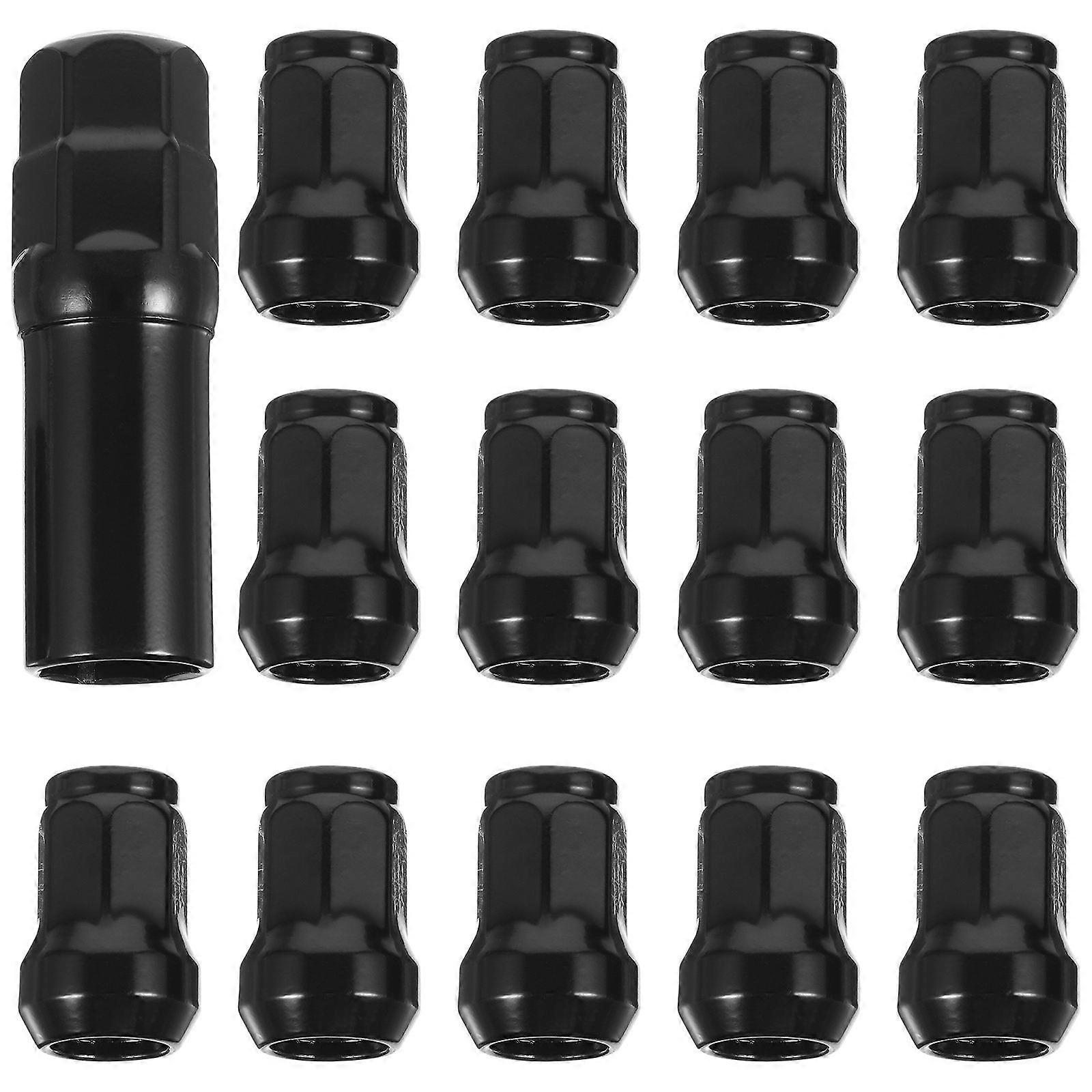 It seems like you've provided a product title or listing description for **steel lug nuts** used as **car wheel fasteners**, possibly for vehicle