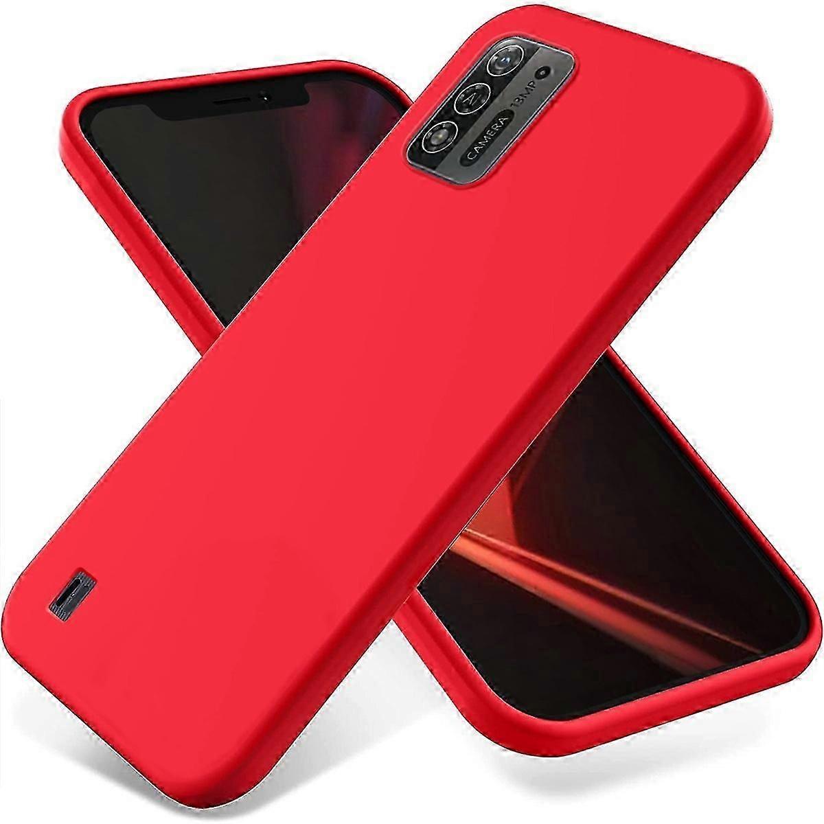 Liquid Silicone Phone Case For ZTE Blade A52 Lite