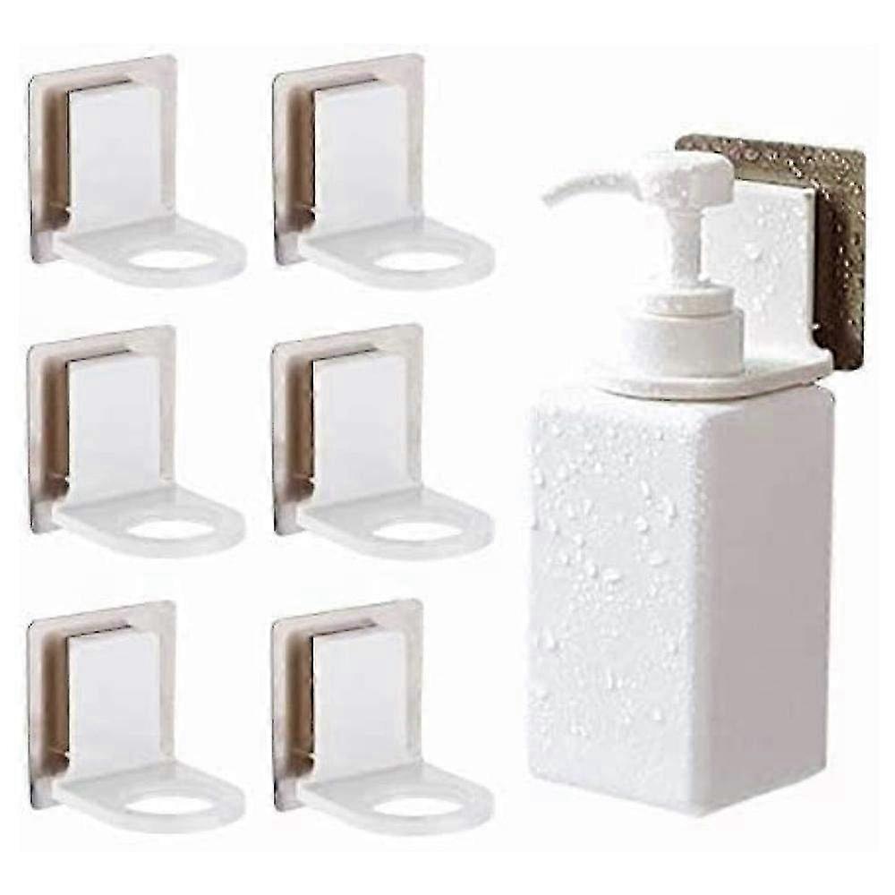Pack of 4 Pump Bottle Dispenser Holders for Hand Sanitizer - Durable & Convenient Soap Dispenser Stand