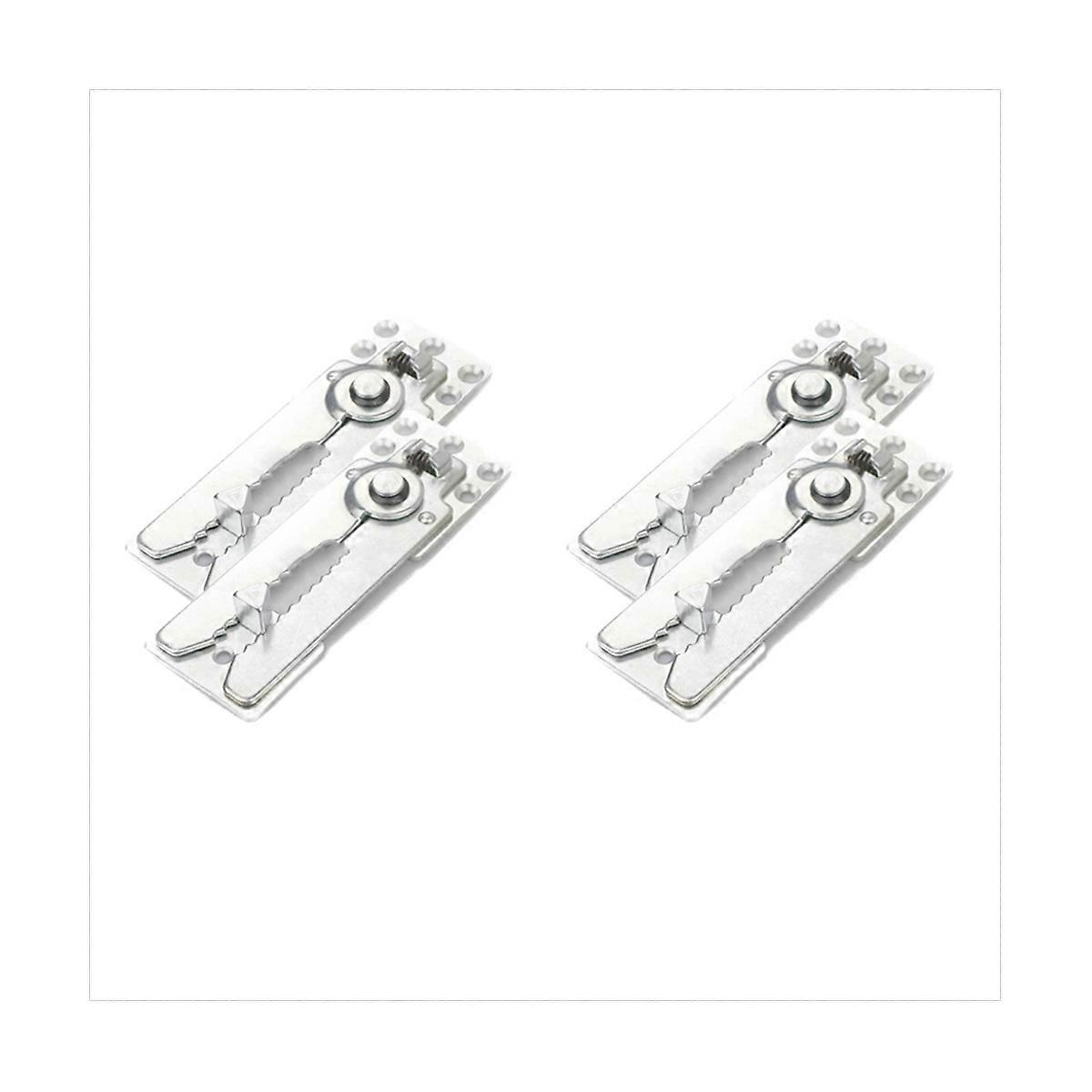 4 Packs of Sectional Sofa Connector, Metal Sectional Sofa Furniture Connector Sectional Connectors f
