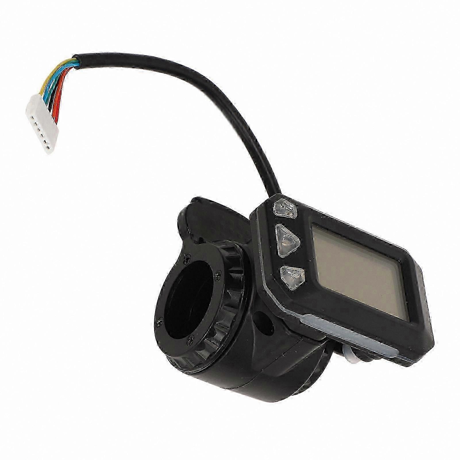 36V 6 Pins Electric Scooter Thumb Throttle Display Integrated Hall Thumb Throttle Display for
