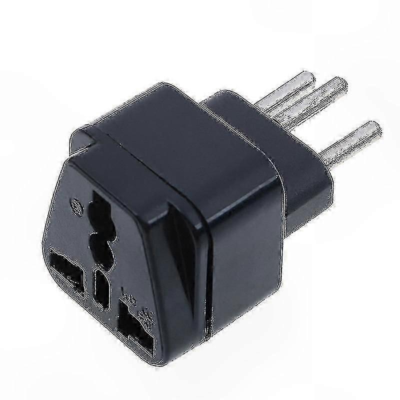 Swiss Travel Adapter for Universal EU US Plug Conversion