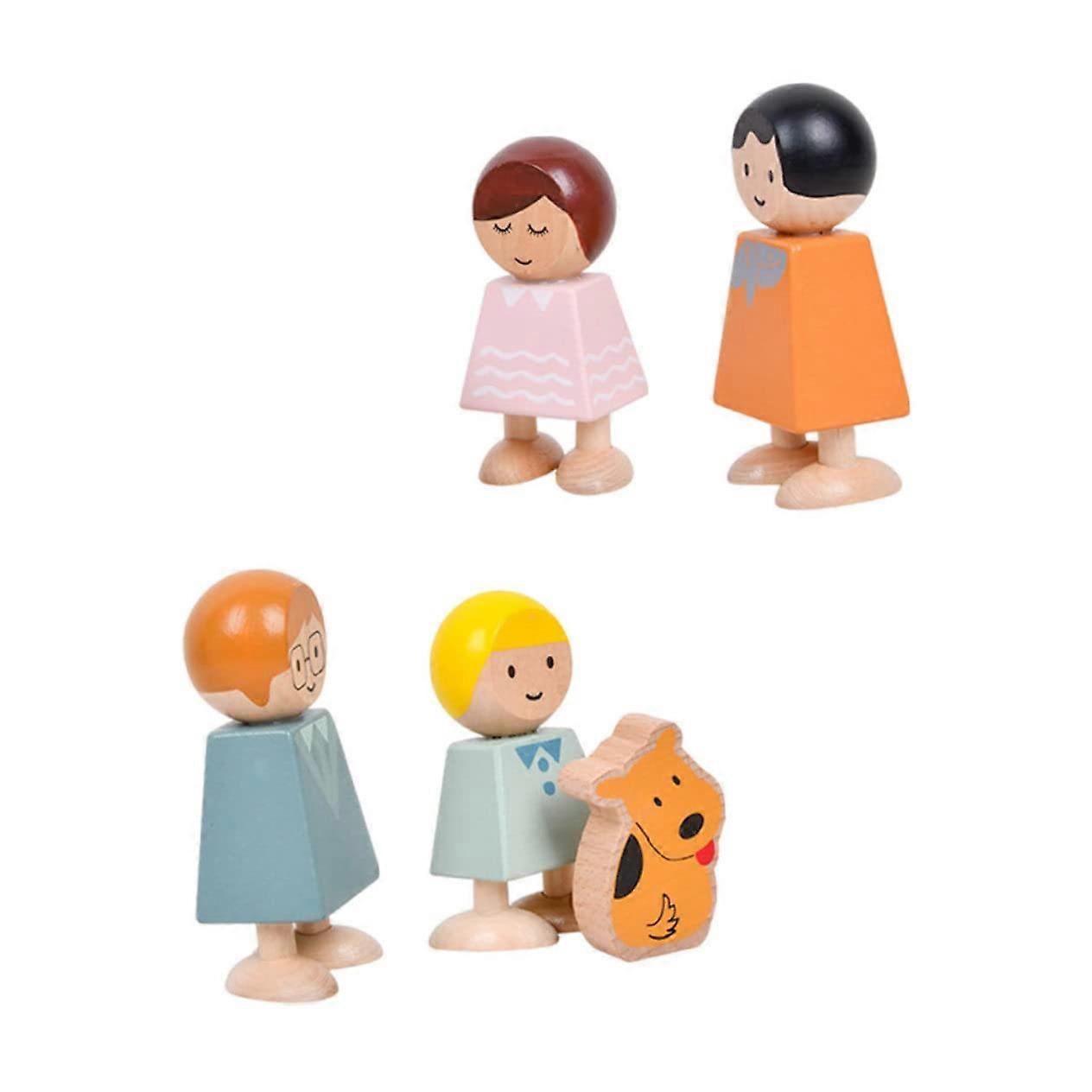 1satz Family Figures Cognitive Toys for Girls, Early Learning, Relationship Building, Fun for All Ages