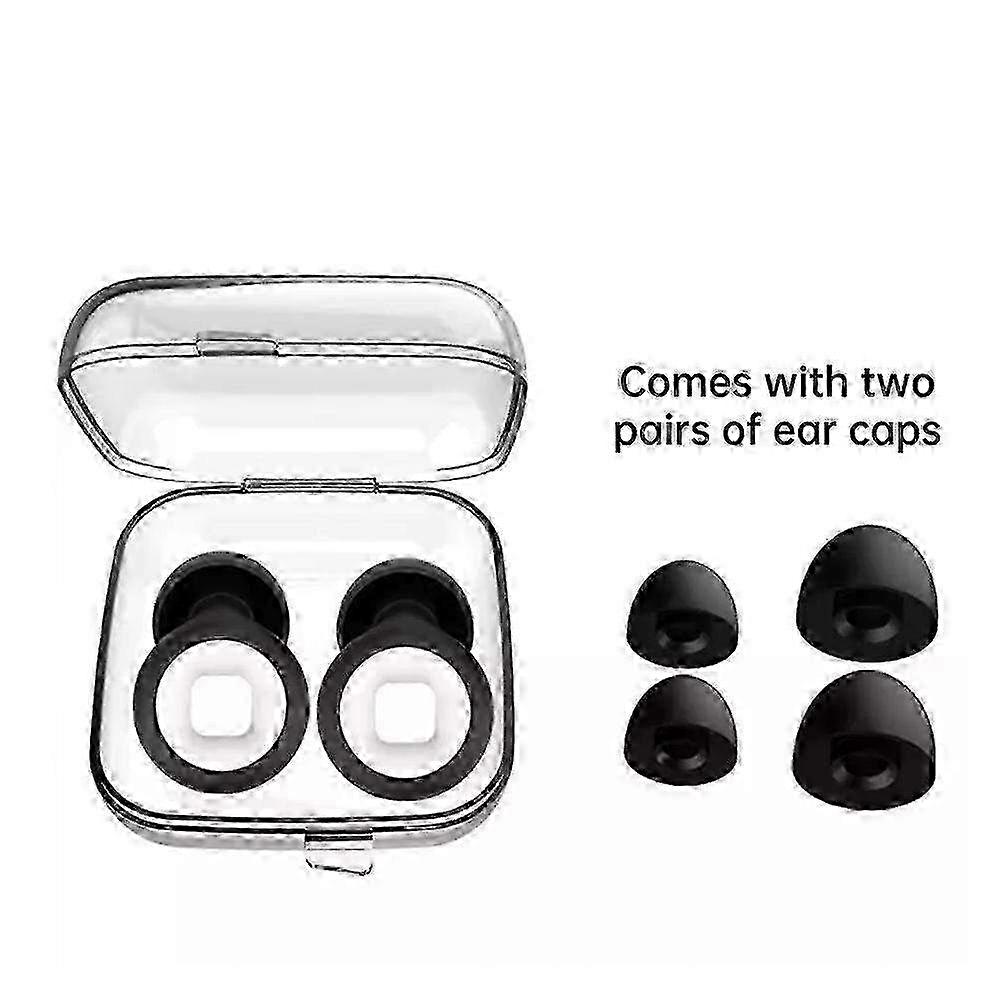 Silicone Ear Plugs by Artevive for Noise Reduction - Ideal for Sleep and Moto Users