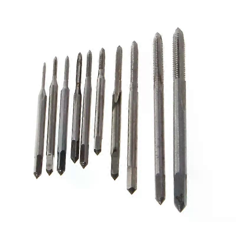 Mini HSS High Speed Steel Metric Machine Plug Tap Tool Threaded Screw M1-M3.5