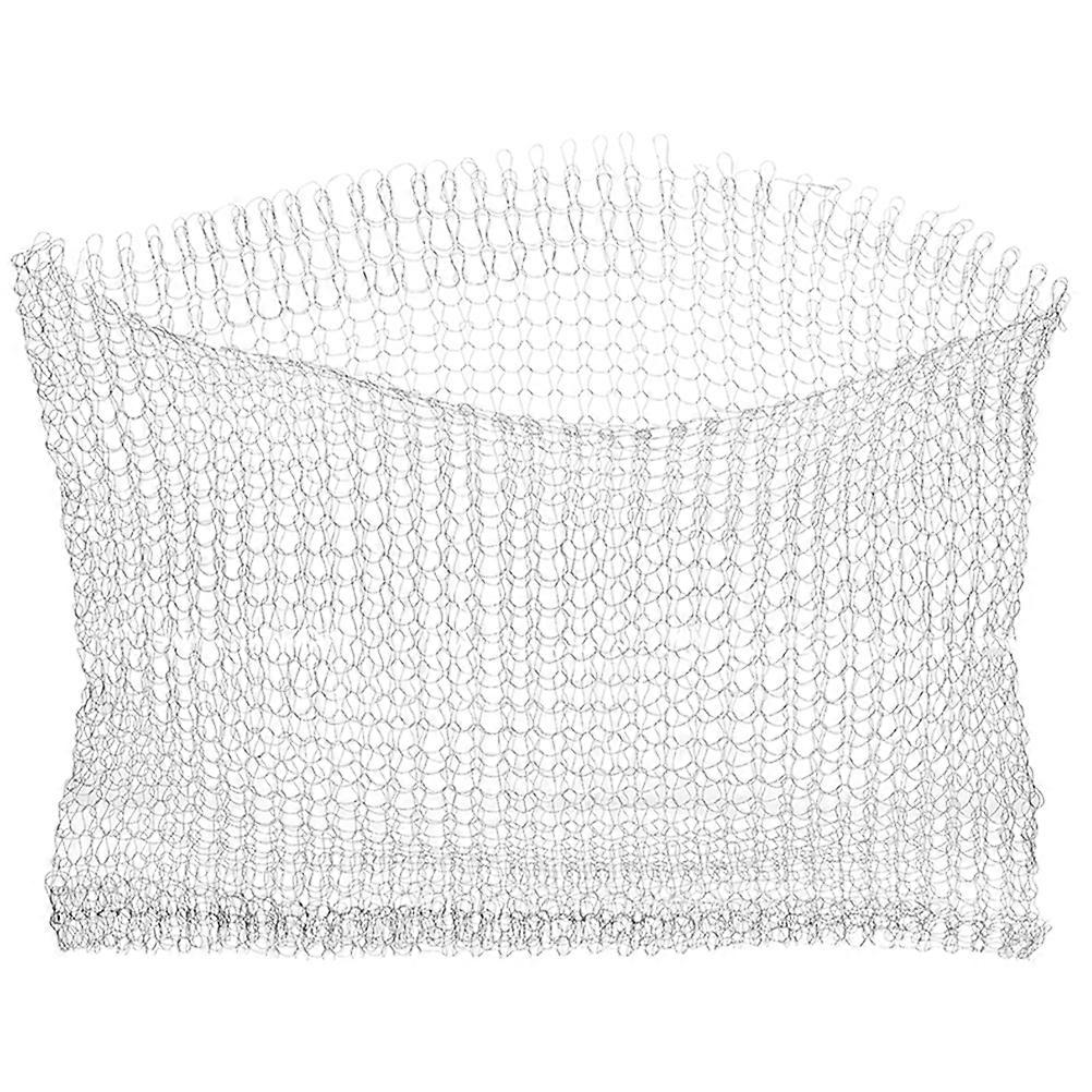 Rodent-Proof Gardening Mesh Net Bag For Protecting Plant Roots In Various Occasions Silver Color 1Pack