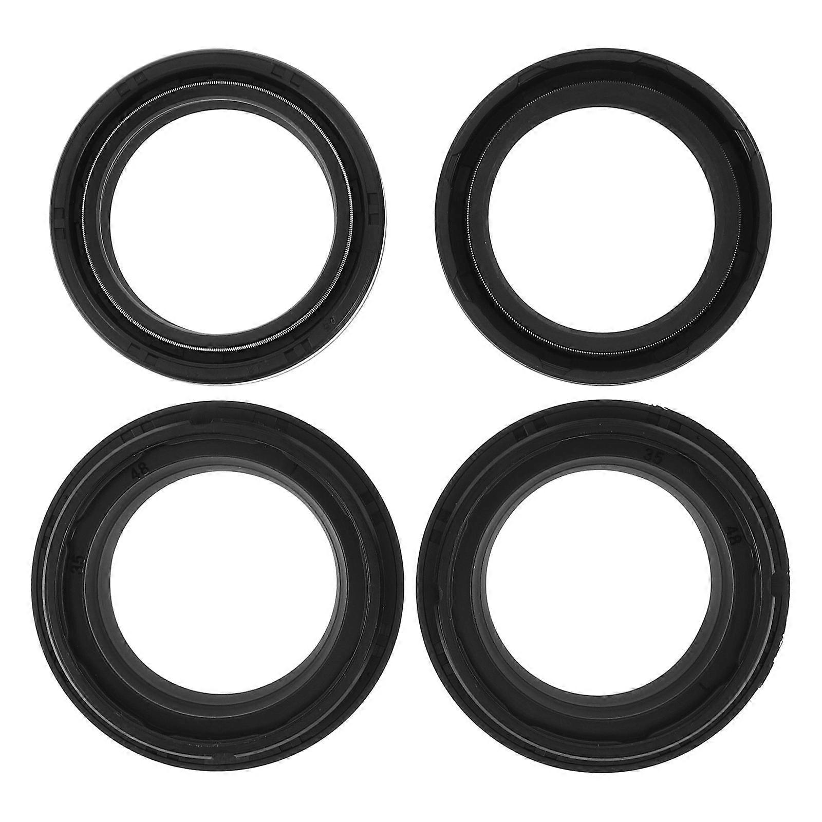 1 Set Motorcycle Oil Seal Kit for Front Fork & Engine Protection   Easy Installation, Compatible with Honda Models