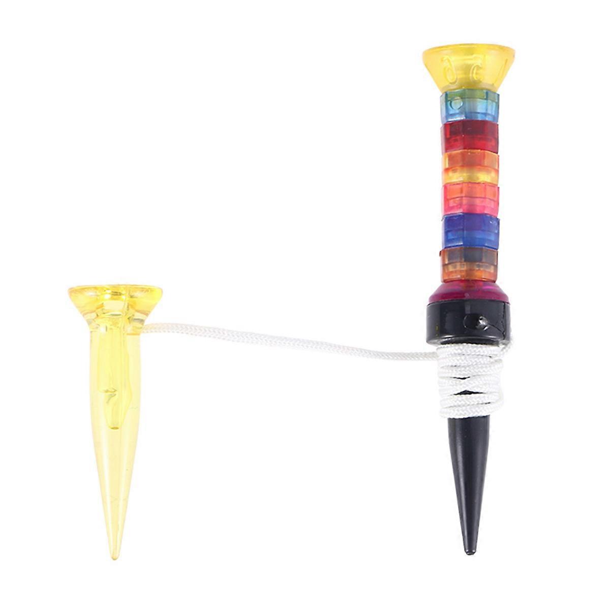Golf Accessories with Durable Plastic and Flexible Magnet Tee for Practice Improves Distance T151