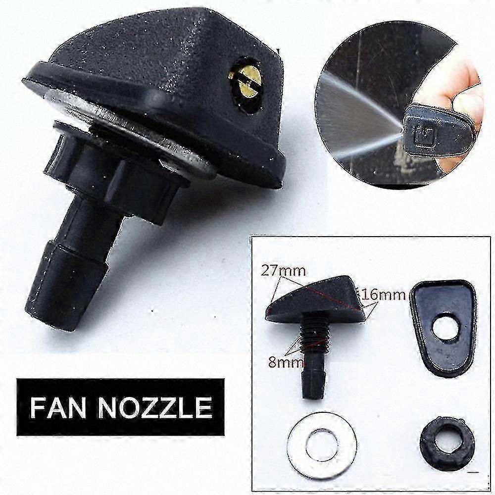 Universal Windshield Washer Nozzle for Front Window Spray Jet Replacement