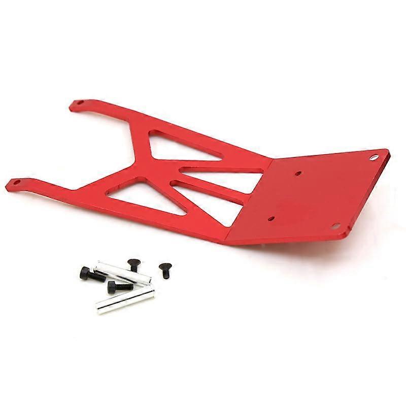 RC Car Compatible with Traxxas Slash 2WD Aluminium Front Chassis Protection (Size : Red)
