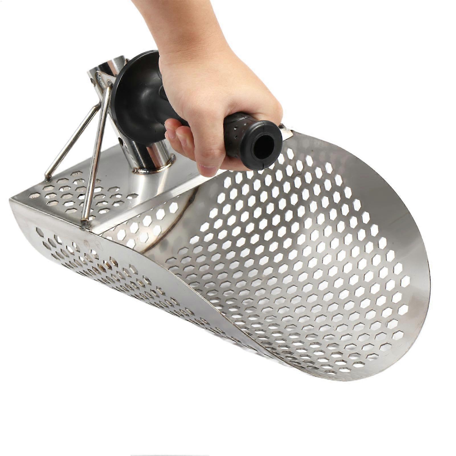 Shell scoop sieve for sand, sand scoop for metal detecting Quick sieve scoop