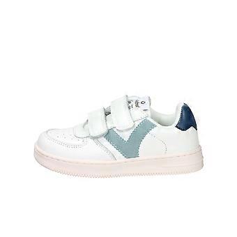 Baskets basses 1124104 blanches/bleues