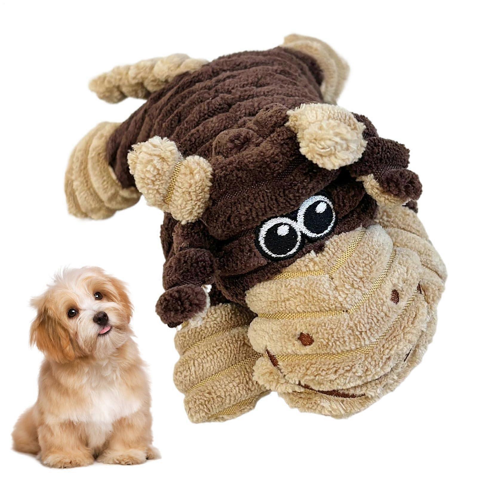 Puppy Squeaky Toys Interactive Dog Toy Educational Chew Toy For Puppies Durable Non-Toxic Plastic