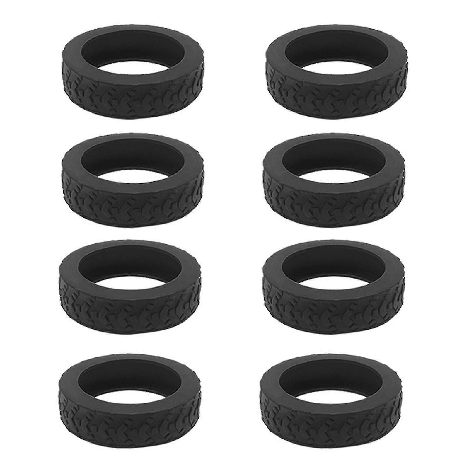 Housse de protection en silicone pour roues de valise Soft Silents Trolleys Case Housse de roues pour roues de valise