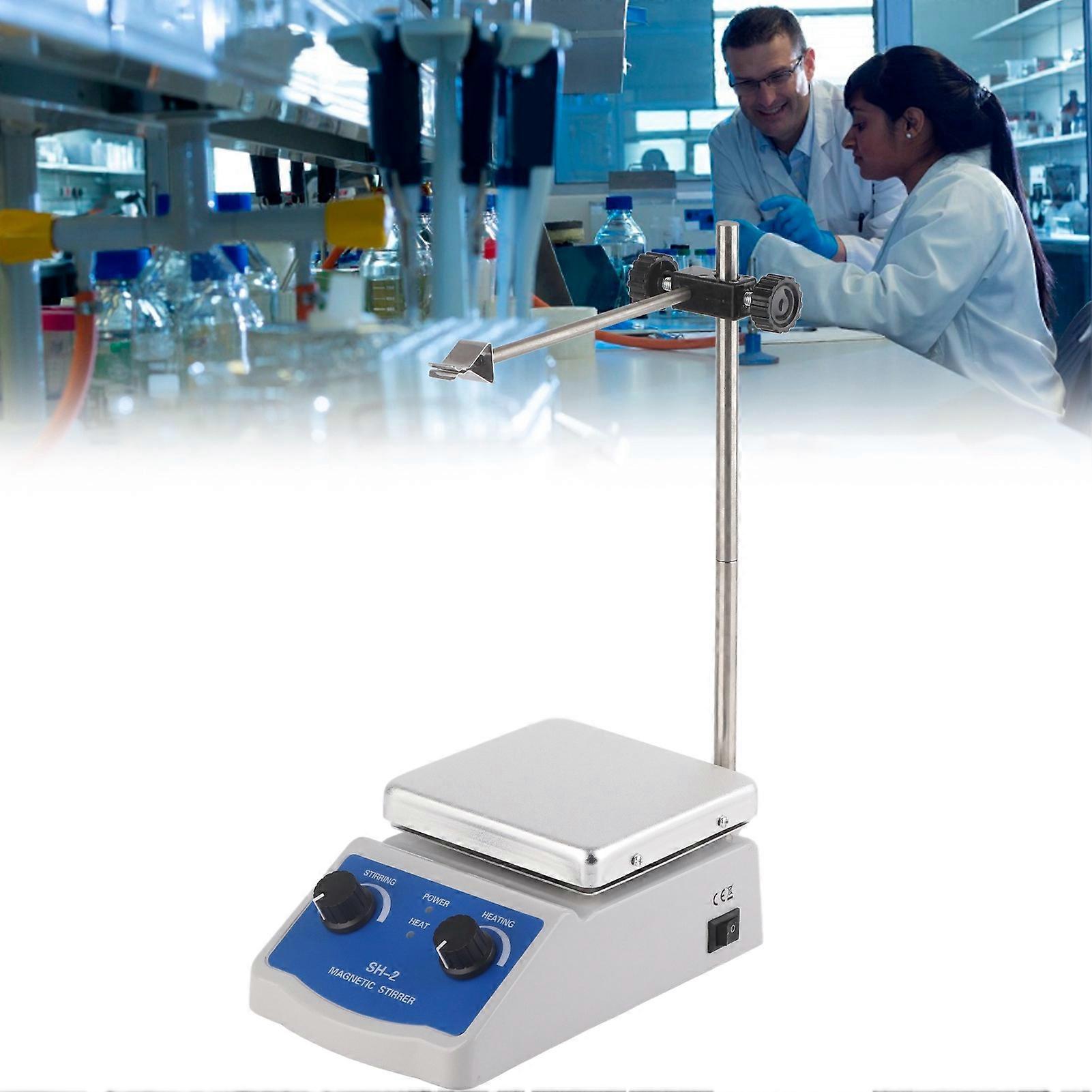SH-2 Magnetic Stirrer 2000ml Heater 12x12cm Plate 32cm Height