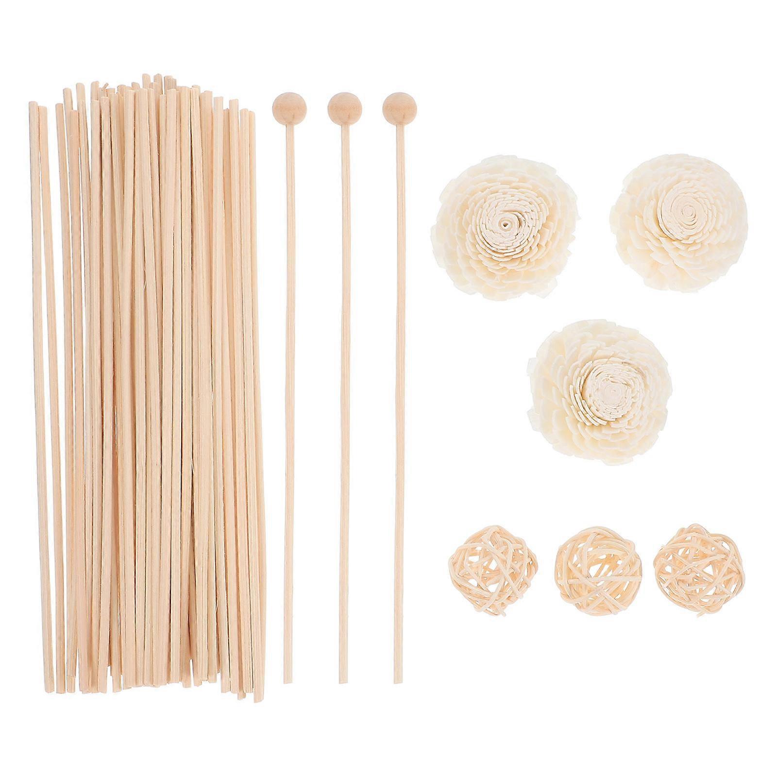 Fragrance Diffuser Sticks Set for Odor Neutralization and Flameless Aromatherapy in Home, Office, Bedroom, and Living Room – Continuous Aroma Release