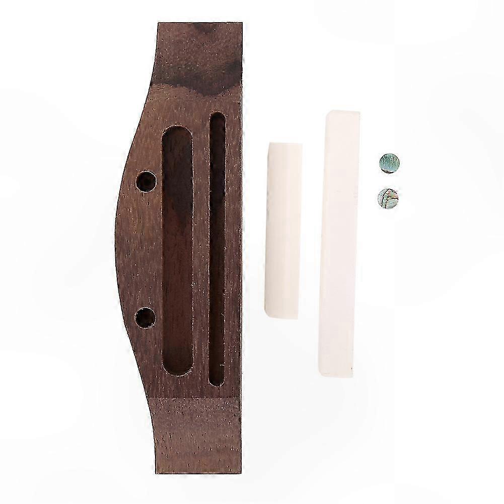 4mm Shell Ukulele Bridges - Upper & Lower Replacement Parts Accessories