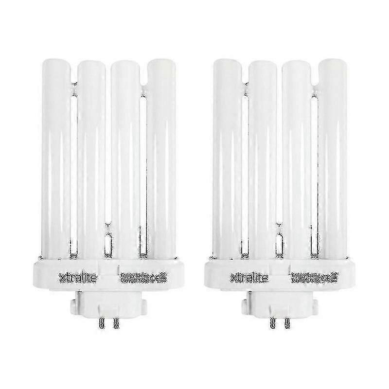 Xtralite 27w Daylight Replacement Bulb For High Vision Reading Lamps, 4 Pin Gx10q-4 Quad Tube (6500k